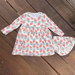 Hanna Andersson - Floral Dress with Bloomers